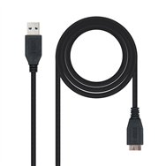 Cable Usb 3.0 Am/micro Usb/m 1m Nanocable