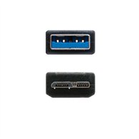 Cable Usb 3.0 Am/micro Usb/m 1m Nanocable