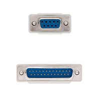 Cable Serie Null Modem Db9/h-db25/m 1.8m Nanocable