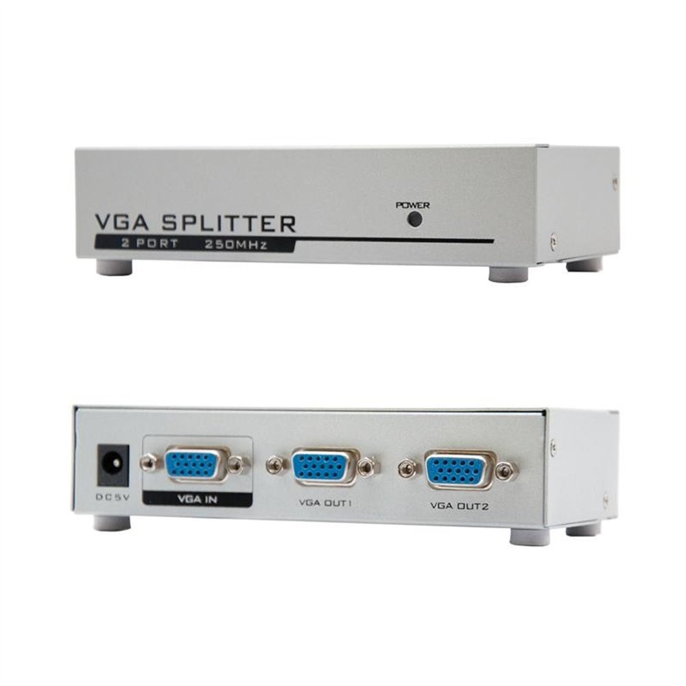 Conmutador Vga Nanocable 2 Monitores