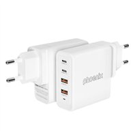 Cargador Phoenix 100w Smartphone/portatil/tablet 2x Usb-a 2x Usb-c
