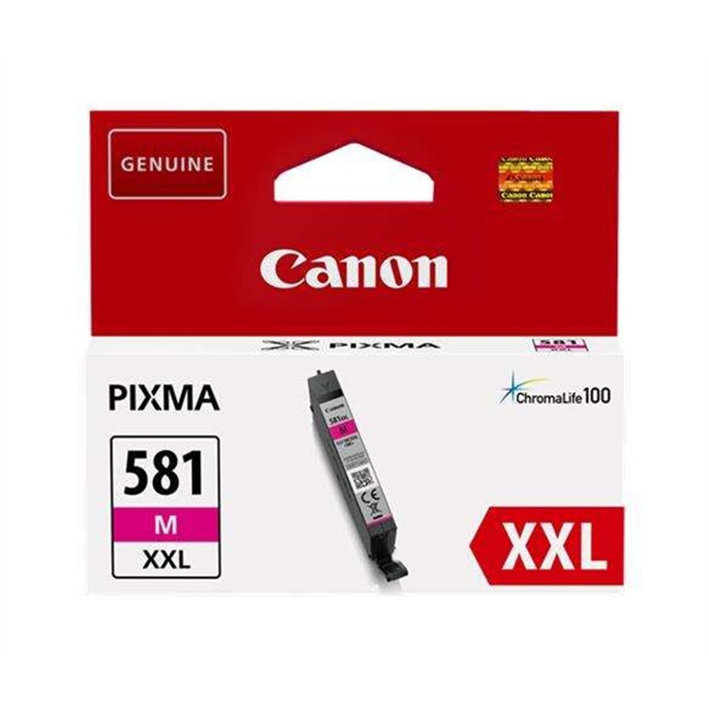 Tinta Canon Cli581cxxl Magenta Alta Capacidad