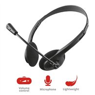 Auriculares Microfono Trust Primo Headset