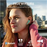 Auriculares Trust Nika Touch Earphones Bluetooth Wireless Turquoise