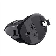 Raton Trust Voxx Ergonomico Wireless 9 Botones Black