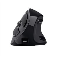 Raton Trust Voxx Ergonomico Wireless 9 Botones Black