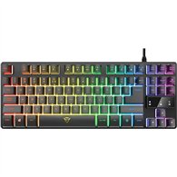 Teclado Trust Gaming Gxt 833 Metalico Usb Rgb