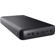 Powerbank Trust Primo 20000mah 2a Usb Usb-c Micro-usb Eco Black
