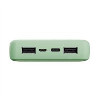 Powerbank Trust Primo 20000mah Usb Usb-c 2a Green