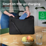 Powerbank Trust Primo Slim 10000mah X2 Usb-a Usb-c Micro-usb Eco Blue