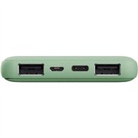 Powerbank Trust Primo Slim 10000mah X2 Usb-a Usb-c Micro-usb Eco Green