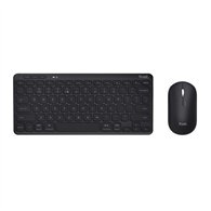 Teclado Raton Trust Lyra Tkl Wireless Multidispositvo Black