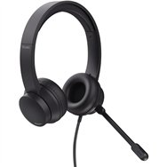 Auriculares Microfono Trust Ayda Headset Pc Aux Black