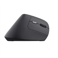 Raton Trust Bayo Ii Ergonomico Eco 2400 Dpi Wireless Recargable Black