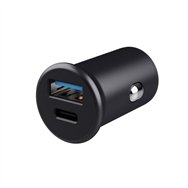 Cargador Coche Smartphone Trust Maxo Pd 38w Usb-a Usb-c Black