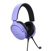 Auriculares Microfono Trust Gaming Gxt 489p Fayzo Headset Multi Purple