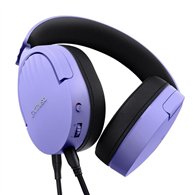 Auriculares Microfono Trust Gaming Gxt 489p Fayzo Headset Multi Purple