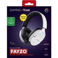 Auriculares Microfono Trust Gaming Rgb Gxt 491w Fayzo Headset Wireless