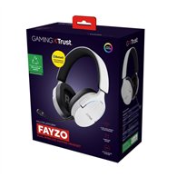 Auriculares Microfono Trust Gaming Rgb Gxt 491w Fayzo Headset Wireless