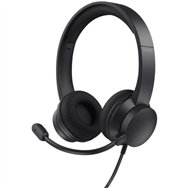 Auriculares Microfono Trust Hs-260 Headset Enc Usb-ausb-c Black