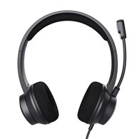 Auriculares Microfono Trust Hs-260 Headset Enc Usb-a/usb-c Black
