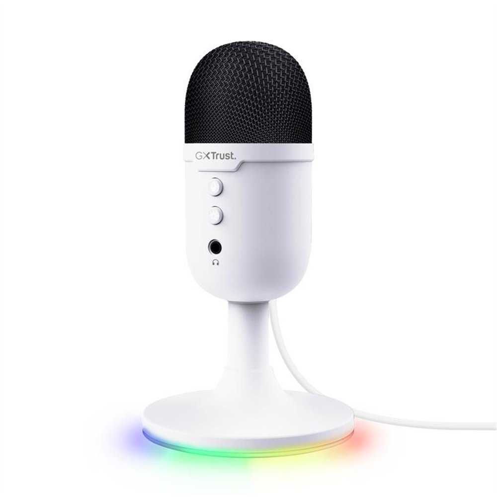 Microfono Trust Gaming Gxt 234w Yunix Usb White