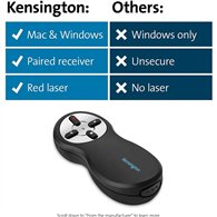 Presentador Laser Kensington 33374eu Inalambrico Black