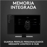 Raton Logitech G502 Hero Optico Usb Gaming Black
