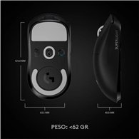 Raton Logitech Pro X Superlight Gaming Wireless Black