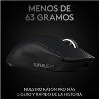 Raton Logitech Pro X Superlight Gaming Wireless Black