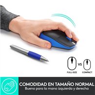 Raton Logitech M190 Wireless Blue