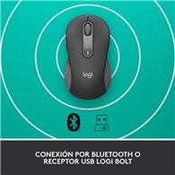 Raton Logitech Signature M650 M Wireless Black