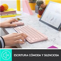 Teclado Logitech K380 Tkl Bluetooth Multi-device Rose