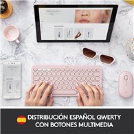 Teclado Logitech K380 Tkl Bluetooth Multi-device Rose