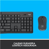 Teclado Raton Logitech Mk295 Wireless Silent Grafito