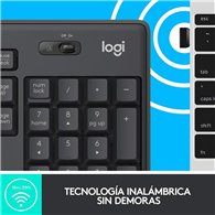 Teclado Raton Logitech Mk295 Wireless Silent Grafito