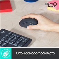 Teclado Raton Logitech Mk295 Wireless Silent Grafito