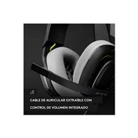 Auriculares Microfono Logitech Gaming A10 Astro Jack 3.5mm Black
