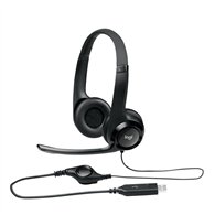 Auriculares Microfono Logitech H390 Black