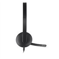 Auriculares Microfono Logitech H340 Usb Black