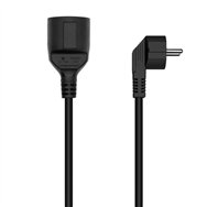 Cable Alargador Alimentacion Schuko Pc Aisens 3m Black