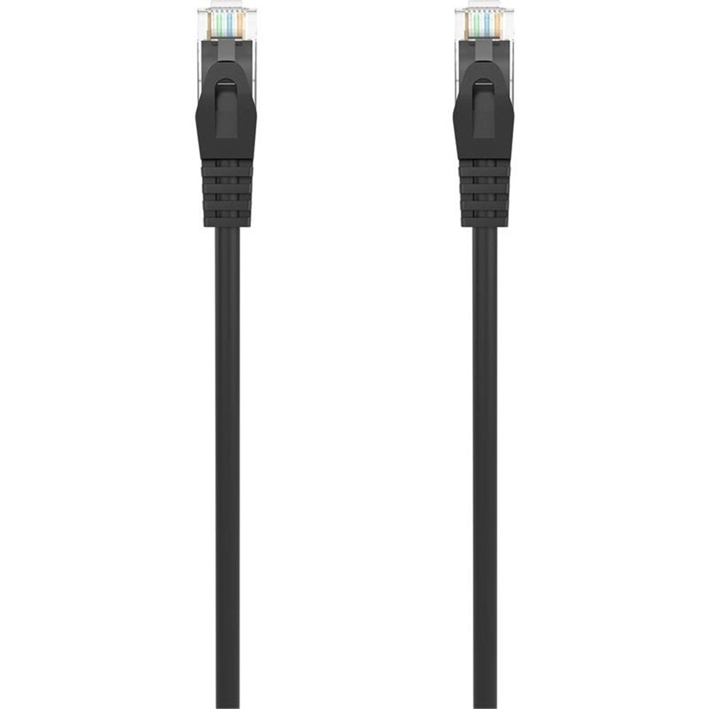 Cable De Red Cat.6a Utp 0.5m Aisens Black
