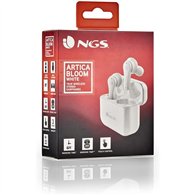 Auriculares Ngs Artica Bloom Earphones Bluetooth Wireless White
