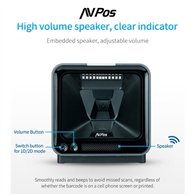 Lector Avpos Codigos 1d 2d Qr Bp760 Omnidireccional Sobremesa Usb