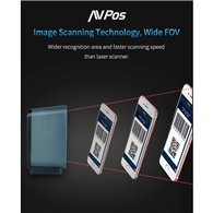 Lector Avpos Codigos 1d 2d Qr Bp760 Omnidireccional Sobremesa Usb