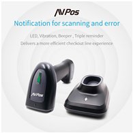 Lector Avpos Codigos 1d 2d Qr Bt230 Wireless 2.4 Bluetooth Usb