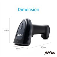 Lector Avpos Codigos 1d 2d Qr Bt230 Wireless 2.4 Bluetooth Usb
