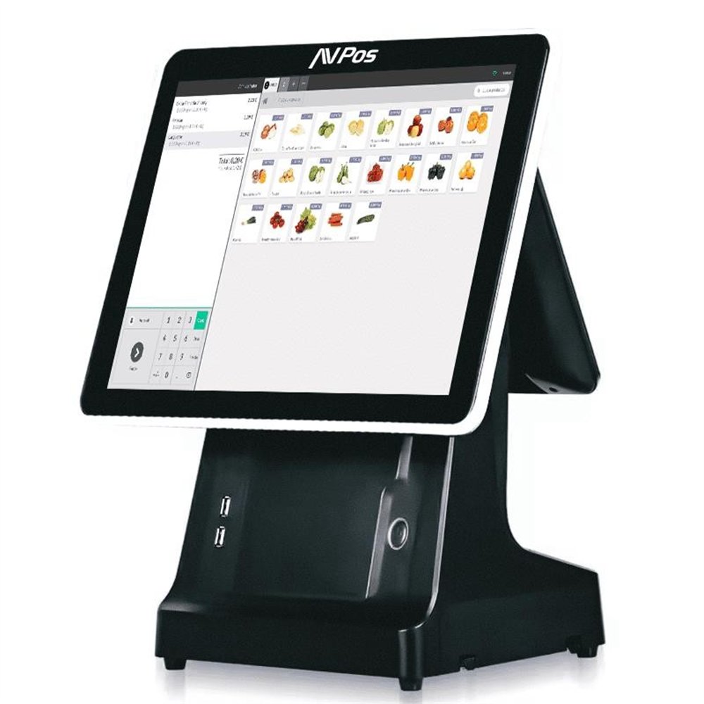 Tpv Avpos K6000 15 I5/8gb/ssd128gb/wifibt Impresora 2 Pantalla 3yr
