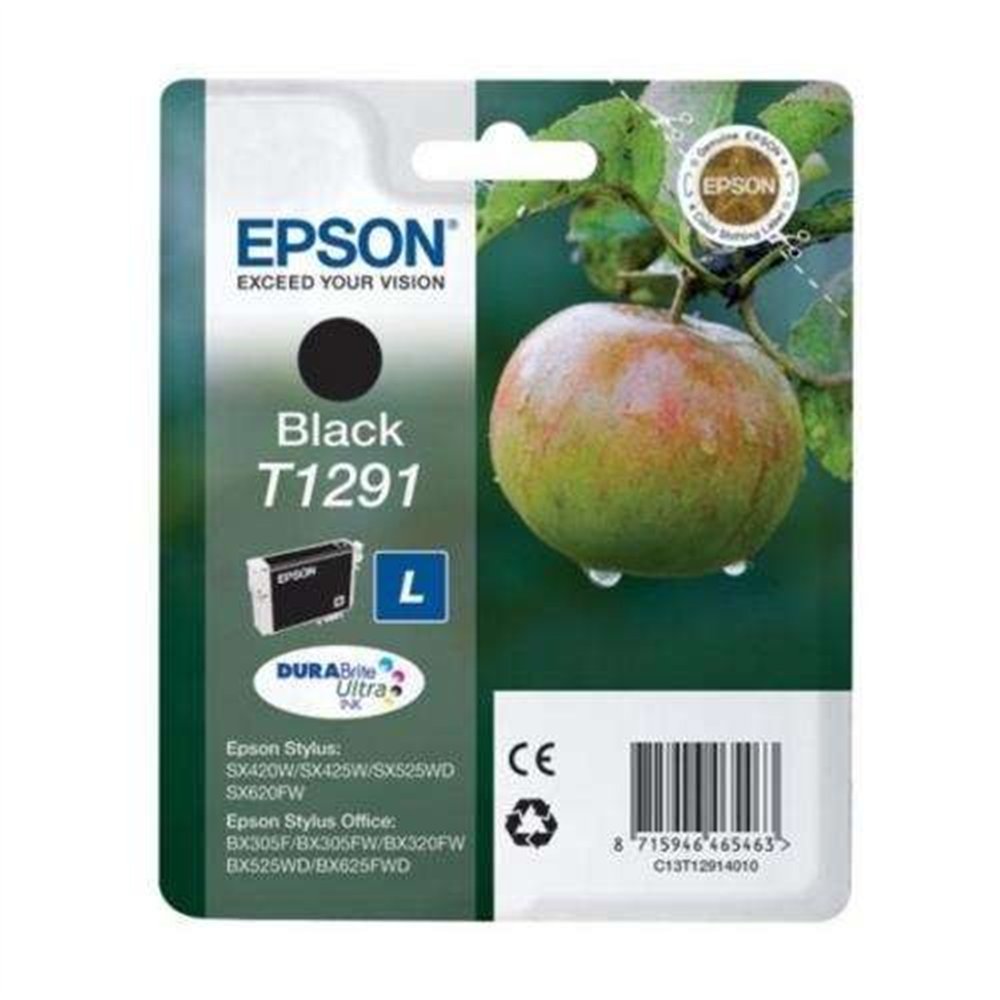 Tinta Epson C13t12914012 Black T1291