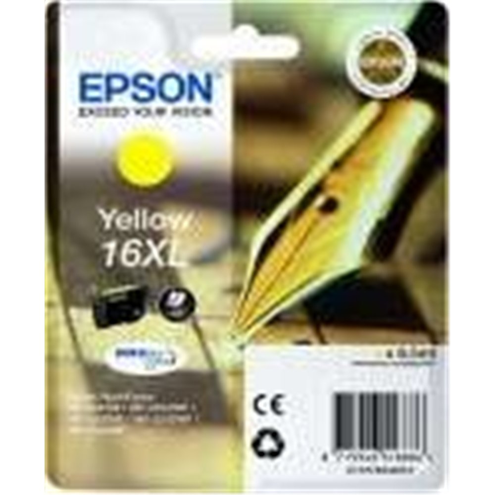 Tinta Epson C13t16344012 T1634 16xl Yellow